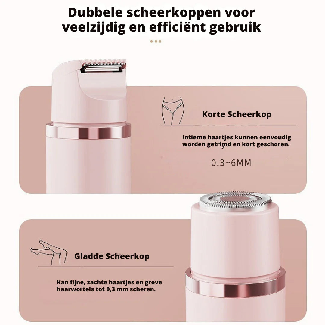 Silky Shave - Comfort 2 in 1 Electric Lady Shaver