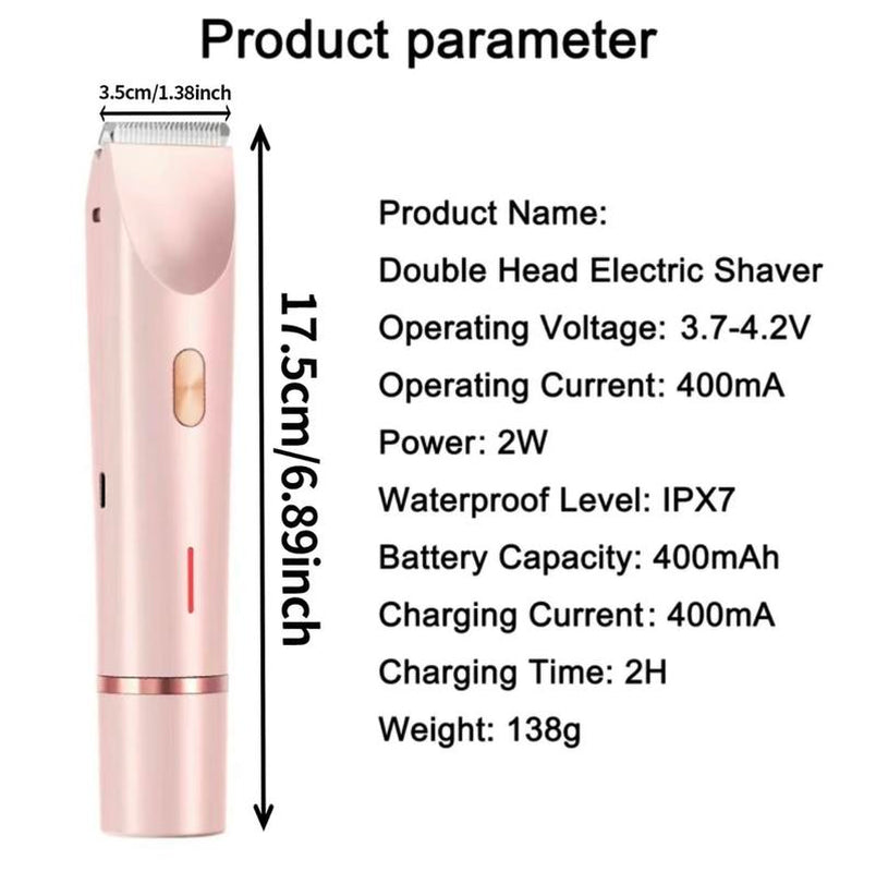 Silky Shave - Comfort 2 in 1 Electric Lady Shaver