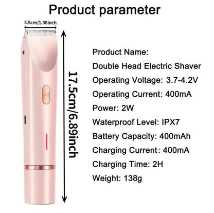 Silky Shave - Comfort 2 in 1 Electric Lady Shaver