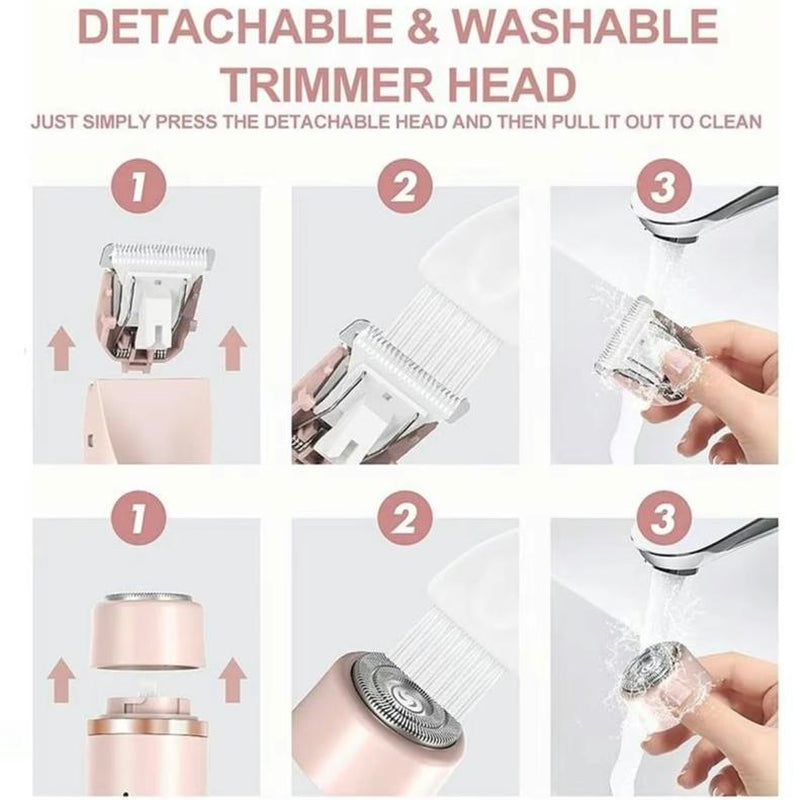 Silky Shave - Comfort 2 in 1 Electric Lady Shaver