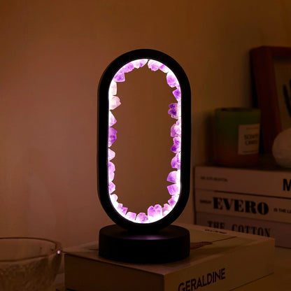 Aura Lamp - Natuurlijke kalmerende amethist lamp
