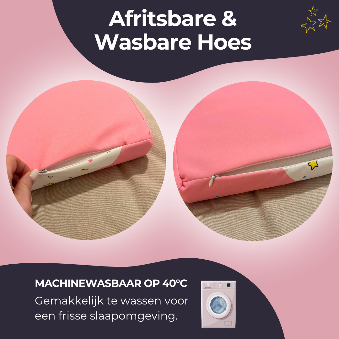 CloudCuddlePillow  - Ademend kinderkussen