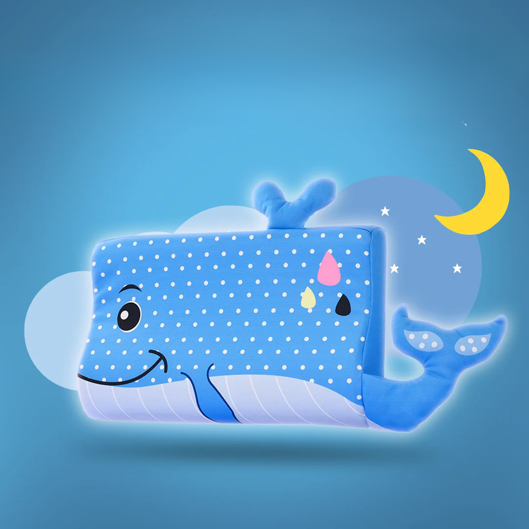CloudCuddlePillow  - Ademend kinderkussen