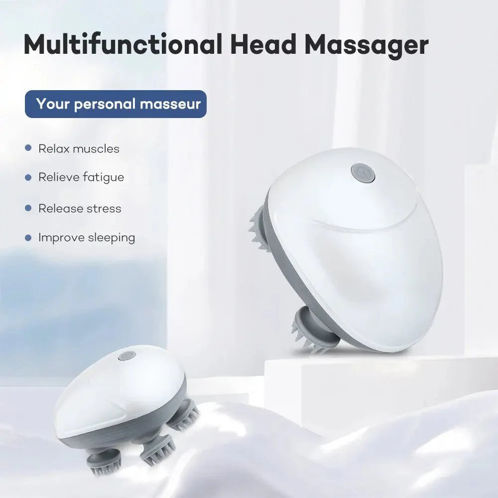 Stesh-Living Elektrische 3D hoofdhuid massager