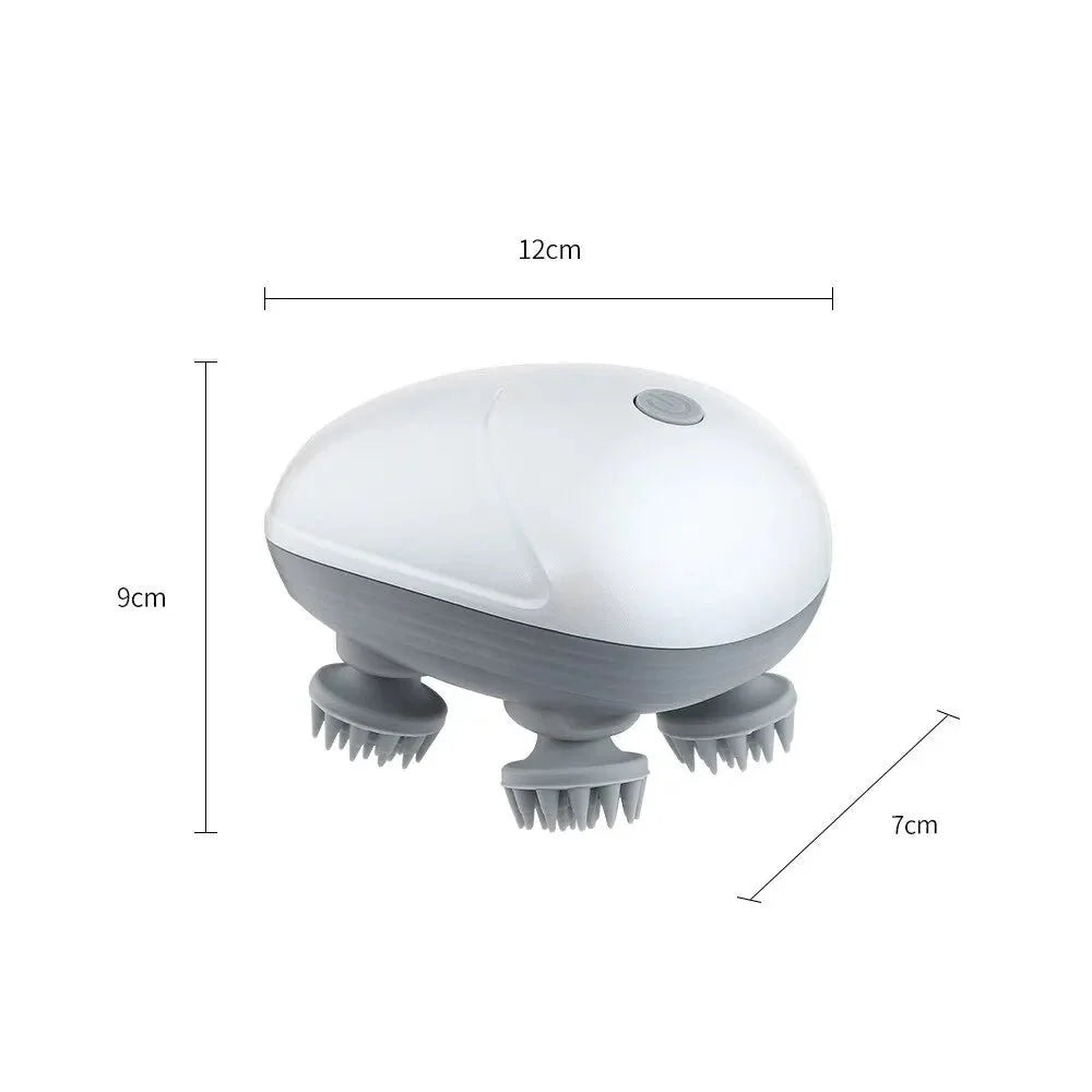 Stesh-Living Elektrische 3D hoofdhuid massager